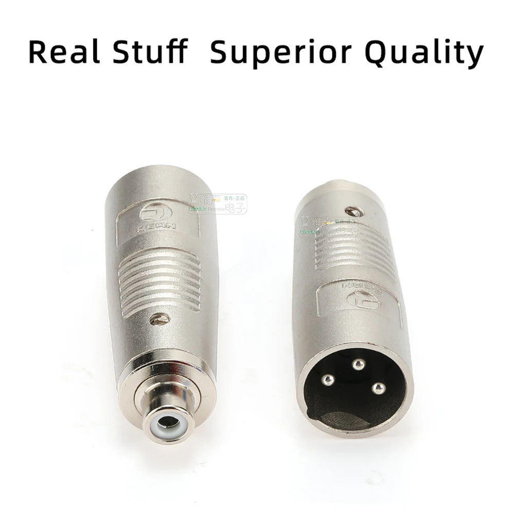 3-poliger XLR-Stecker auf Cinch-Buchse 6,35 3,5 Audio-Konvertierungsstecker Doppelwege-Docking-Stecker XLR auf XLR-Stecker-Buchse Video-Adapter – Detail 10
