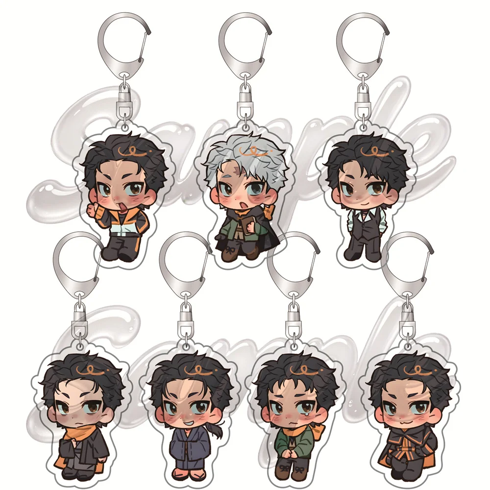 Re:ZERO -Starting Life in Another World 6cm Acrylic Keyrings Backpack Decorations Accessories Decor Gifts Exquisite Products