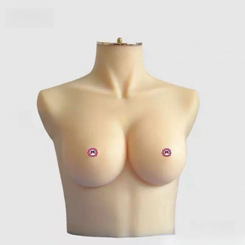 Underwear bra display props software, silicone female breast models can be gathered