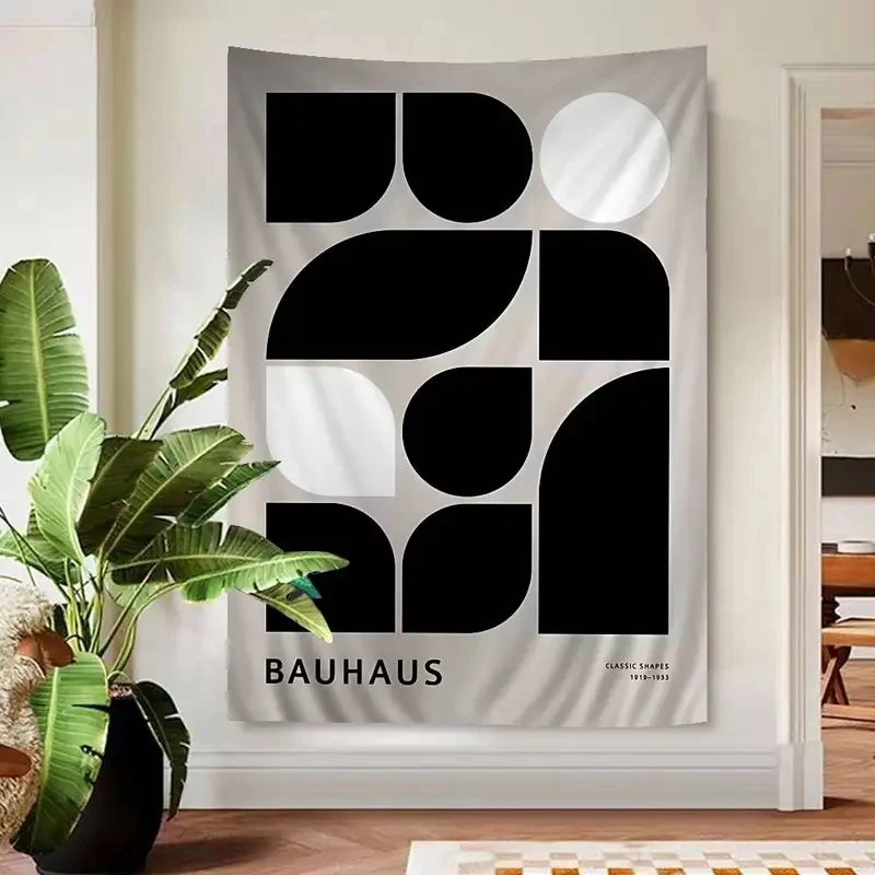 Bauhaus Cartoon Tapestry Home Decoration Hippie Bohemian Decoration Divination Home Decor