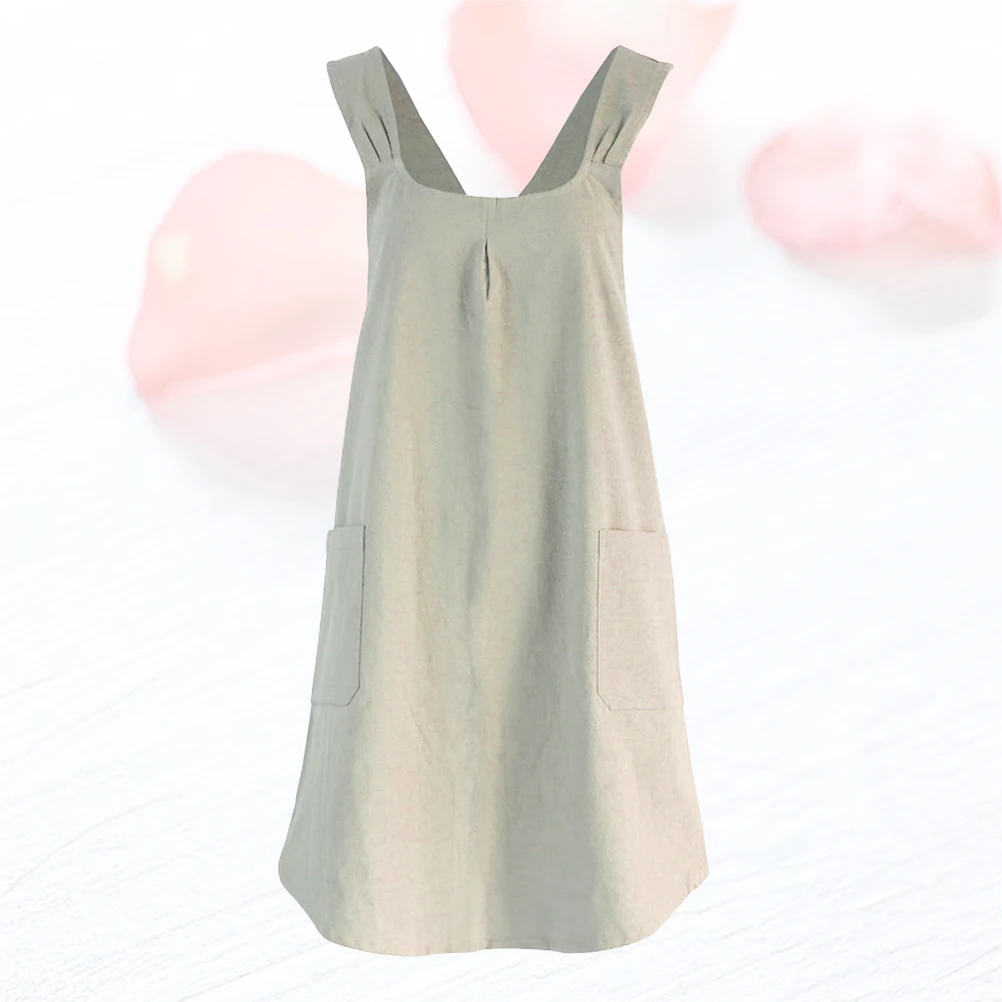 

Cotton Apron Sleeveless Housework Stain Resistant at Home Cooking for Kitchen Men's