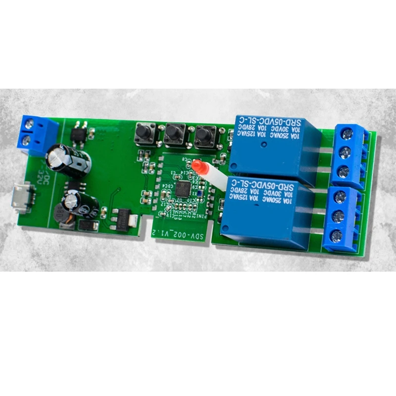Ewelink 2 Channel Wifi Electric Linear Actuator Motor Controller 12V 24V 110V 220V 2CH Relay Interrupter