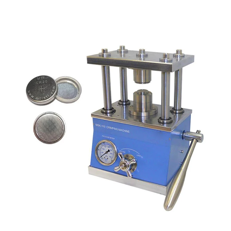 

Manual Hydraulic Crimper Coin Sealing Machine