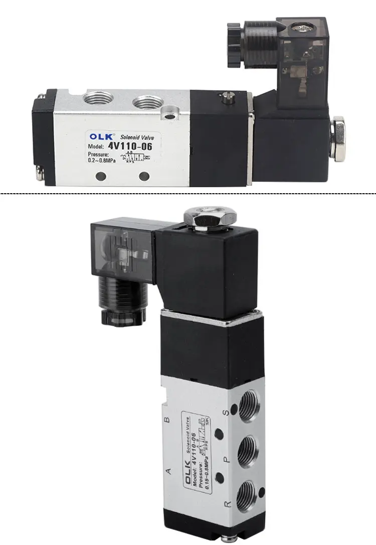 Elettrovalvola Solenoid Pneumatic Pneumatica — dettaglio 1