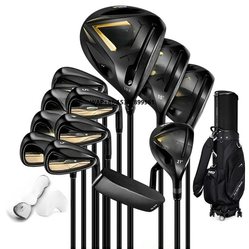 PGM MTG056 NSR 5 Right Handed High-end Advanced Men Golf Clubs Complete Set with Travel Golf Bag