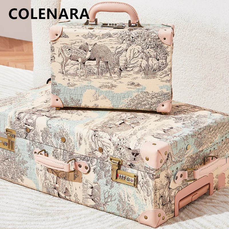 

Чемодан из искусственной кожи COLENARA, 20 дюймов, посадочная коробка, 24 дюйма, 26 дюймов, 28 дюймов, большая вместительная сумка на колесиках, набор дорожных сумок, универсальный чемодан на колесиках