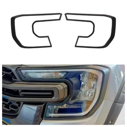 Headlamp Headlight Head Lamp Light Cover Sticker Protector Protection For FORD RANGER T9 2022 2023 2024 WILDTRAK SPORT XLT
