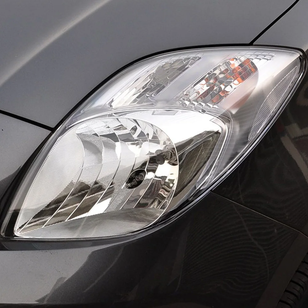 Headlight Cover Transparent Headlamp Lamp Shell Lens For 2009 Toyota GR Yaris Hatchback Replace Original Lampshade Plexiglass 6