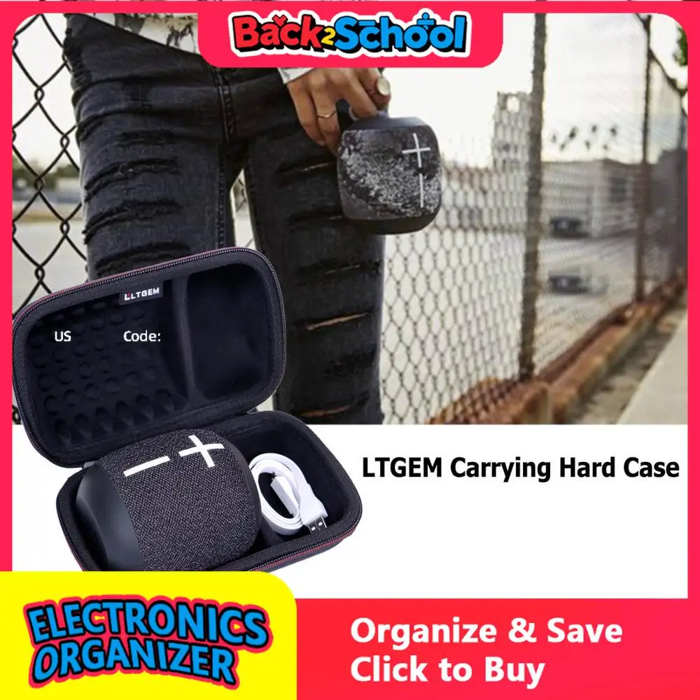 

LTGEM Waterproof EVA Hard Case for UItimate Ears WONDERBOOM 2 Bluetooth Speaker