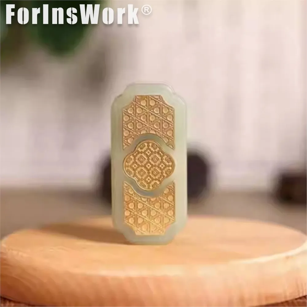 GEEK EDC PEI Decompression Toy Double Track Mechanical Card Pushing Antistress Toy For Adault