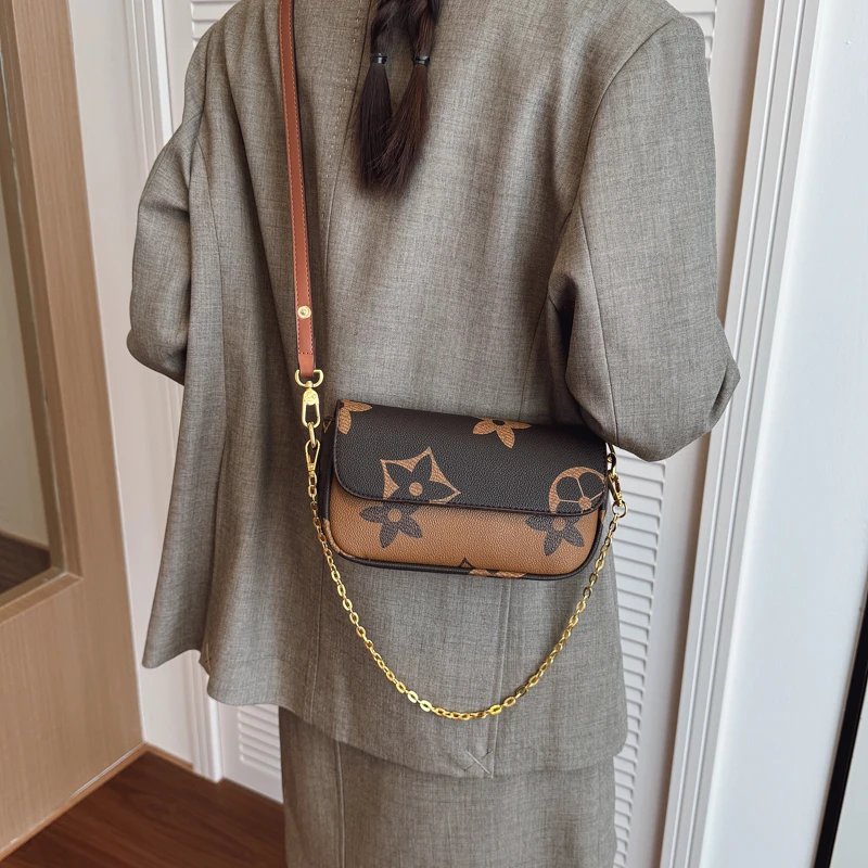 

Unique Classic Paris Fashion Handbag - Luxury Crossbody Bag for Women Minimalist Solid Color Large Capacity