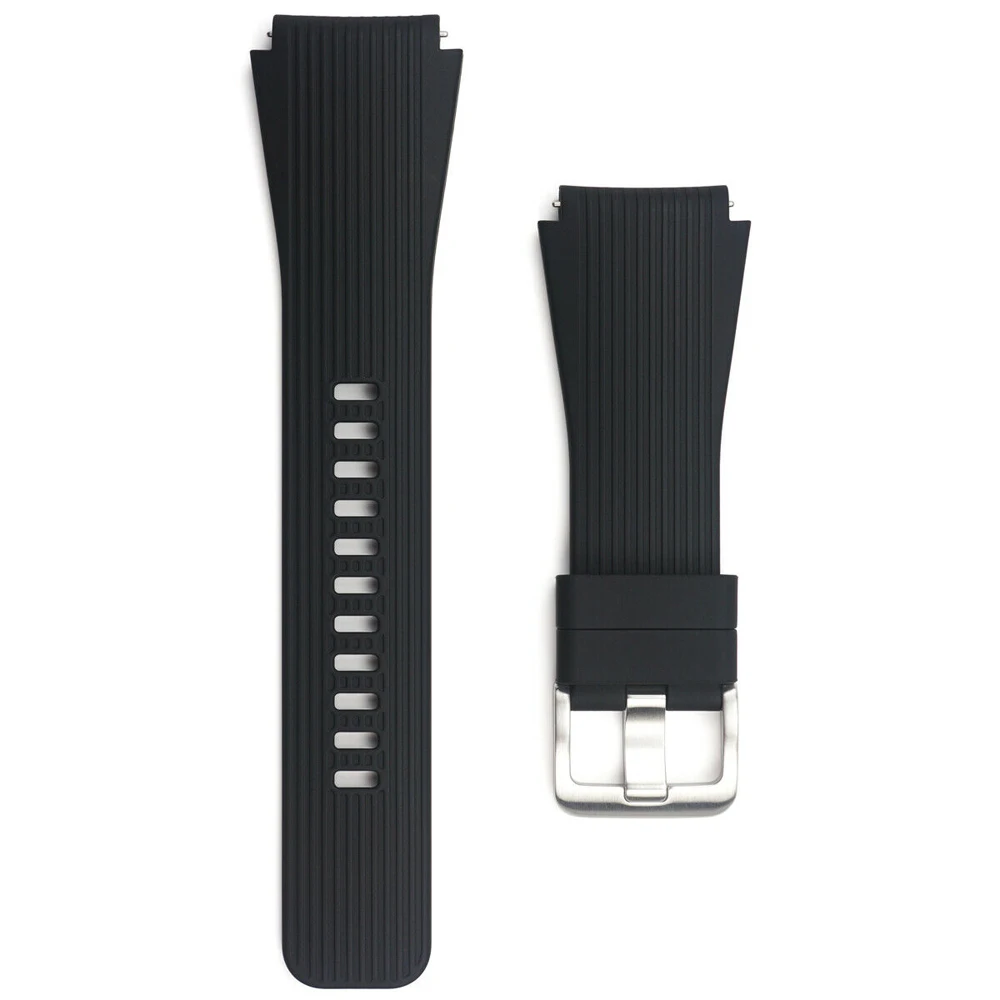 NEUE Echte Silikon Armband Band Strap Für Samsung Galaxy Uhr SM-R800 R805 46mm Uhr Band Armband Ersatz