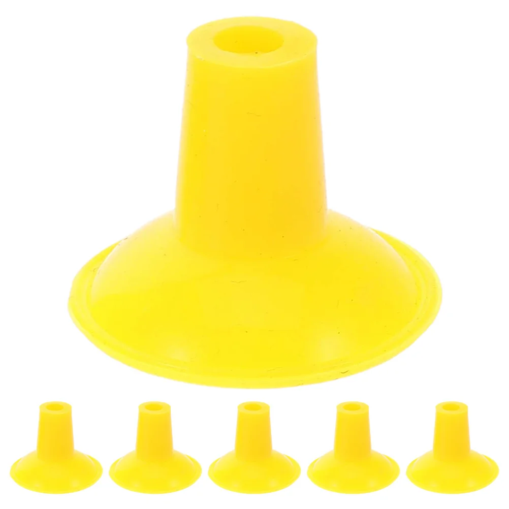 

6pcs Grinding Cup For Car Engines Yellow Valve Lapping Tool Kit Portable Durable Automotive Repair Maintenance Tire Wheel Tools