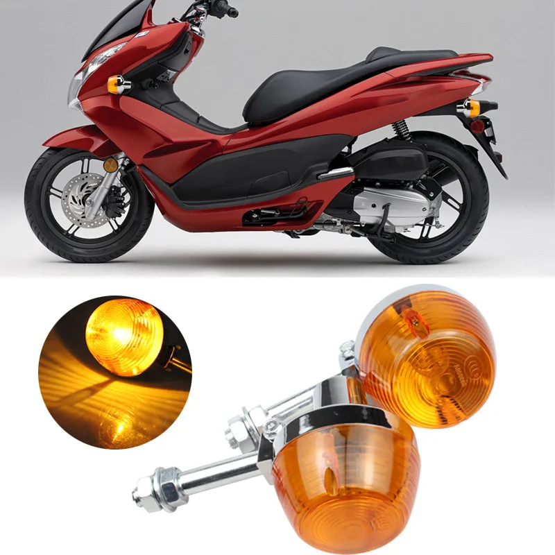 

2 шт., универсальный указатель поворота для мотоцикла, Yamaha Harley Honda CM 125 Suzuki