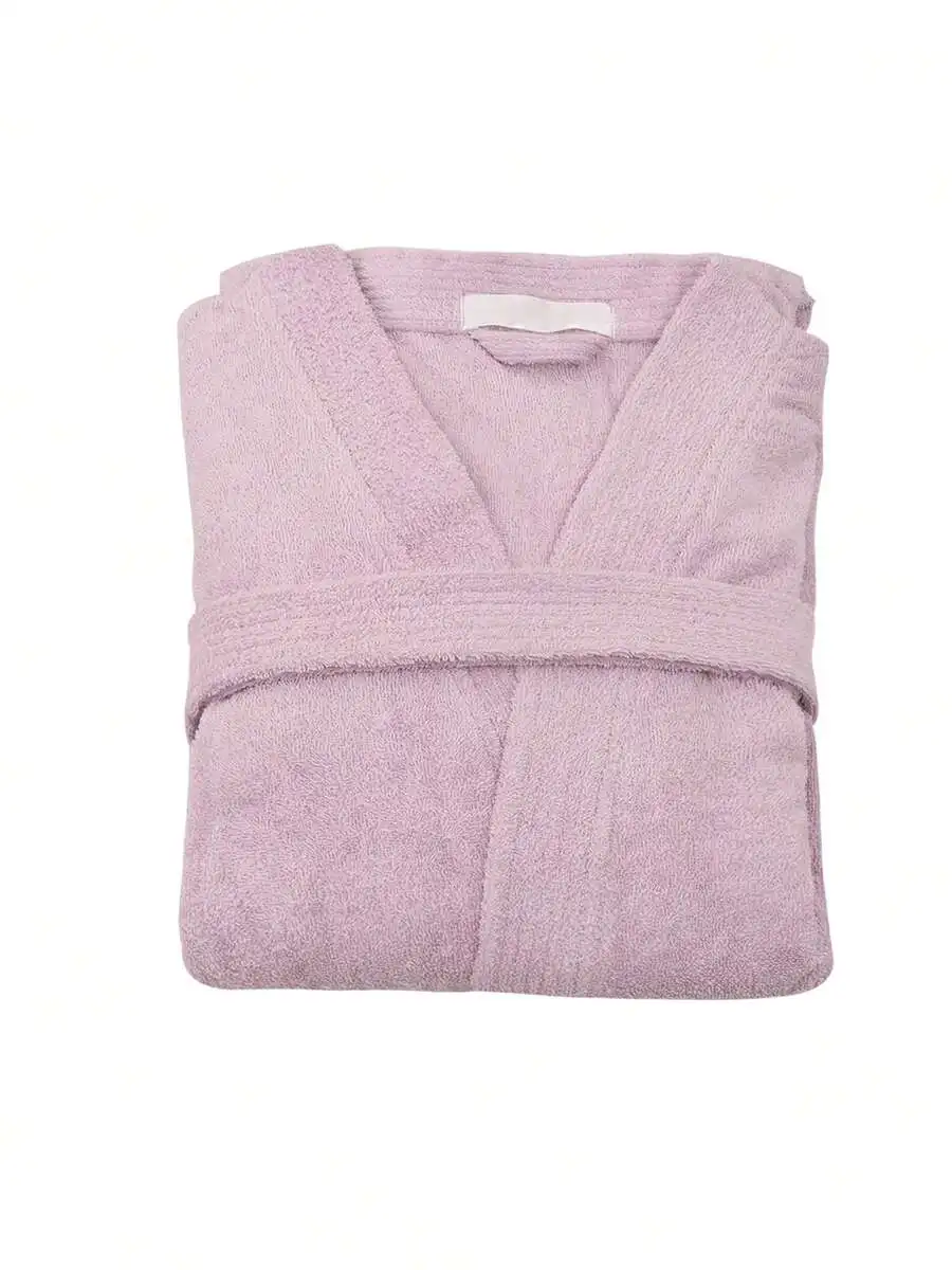 

Unisex Terry Cotton Bathrobe Soft Absorbent Warm Spa Home Loungewear All Seasons