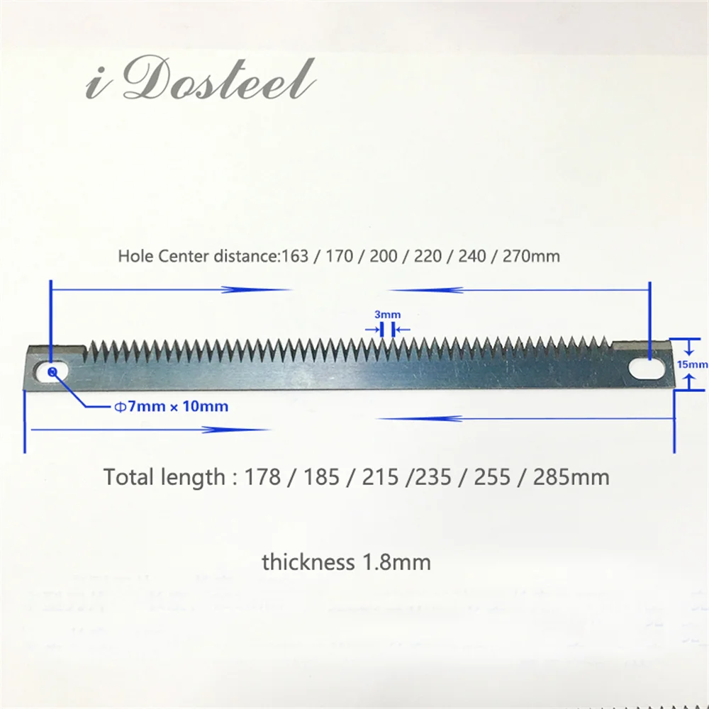 Tea Bag Sealing Machine Tooth Blade,Vertical Packing Machine Knife,1pcs price