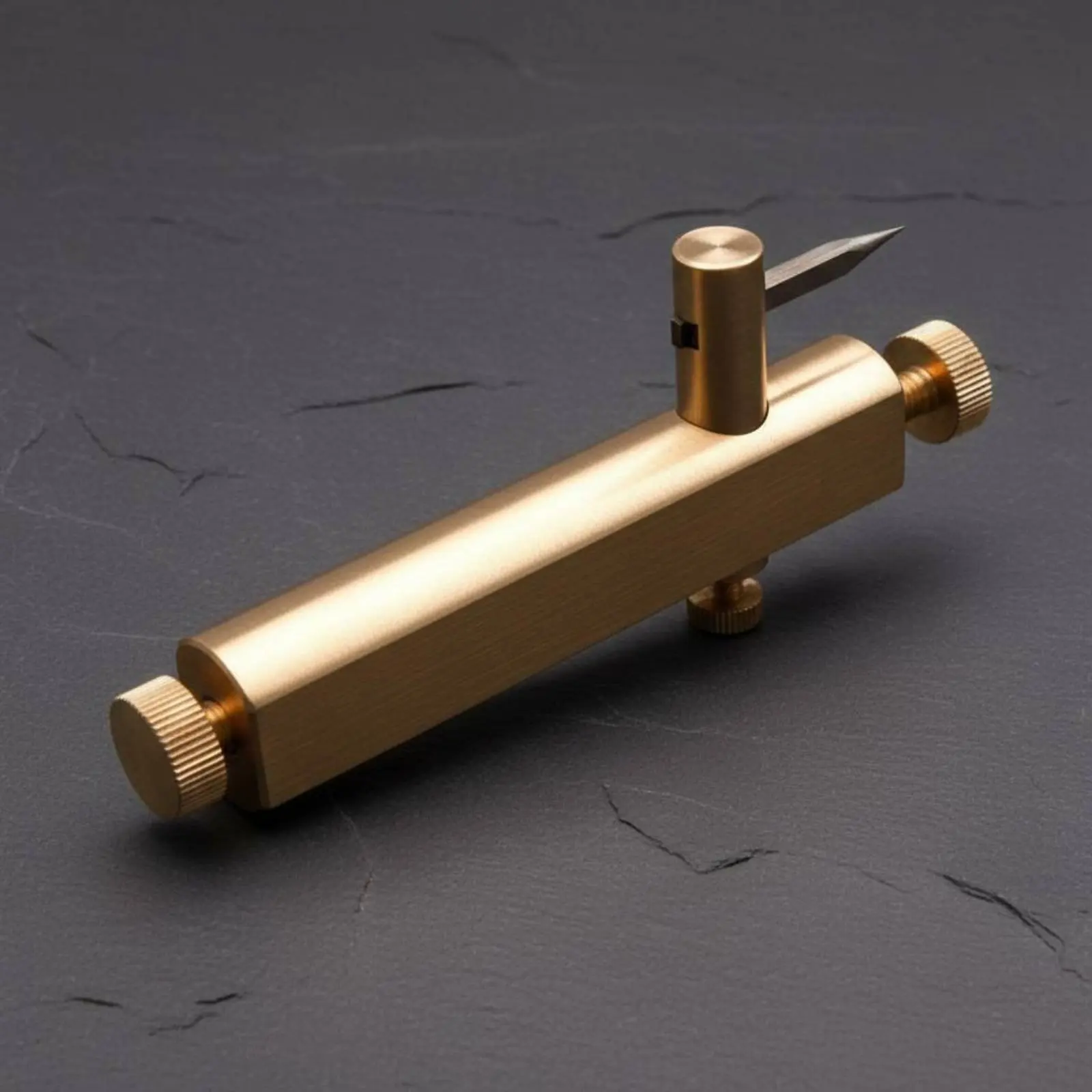 Violin Purfling Cutter Brass Body Violin Purfling Tool Long-Lasting Metal High Precision for Instrument Making
