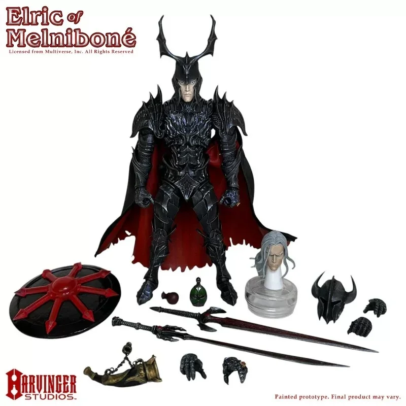 

Аутентичная подвижная фигурка Престайг HS Studio Barbarian Forge в масштабе 1/12: Прототип Короля-лича / Короля-ундеадов Эрика