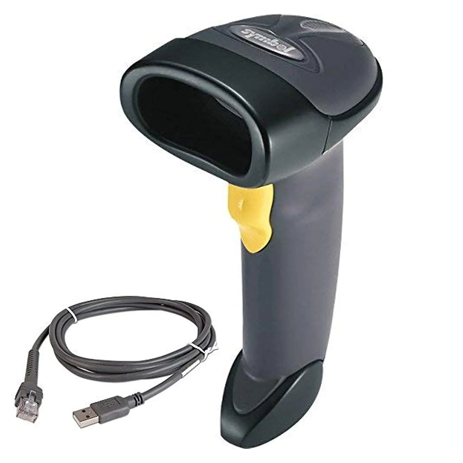 Zebra LS2208 1D Handheld wired Barcode scanner plug and play   barcode scanner with stand automatic