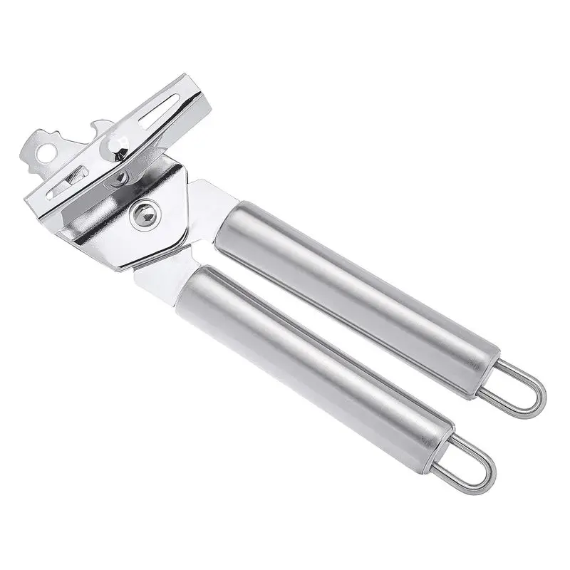 Basic Can Opener, Stainless Steel Manual Can Opener, Stable Manual Can Opener Operation, Suitable for Daily canned food.