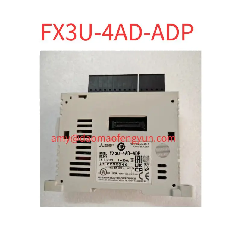 Brand new FX3U-4AD-ADP PLC module fast shipping