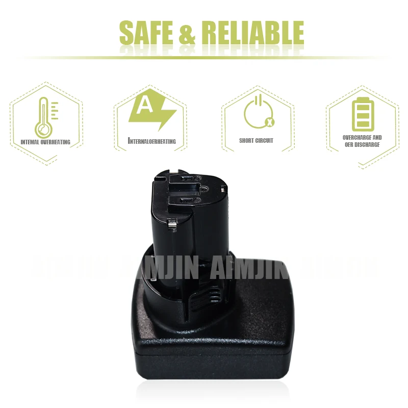 AIMJIN 4.0Ah/5.0/Ah/6.0Ah 10.8V For Makita BL1013 Rechargeable Power Tools Li-Ion Battery Replacement TD090D DF030D LCT203W BL10