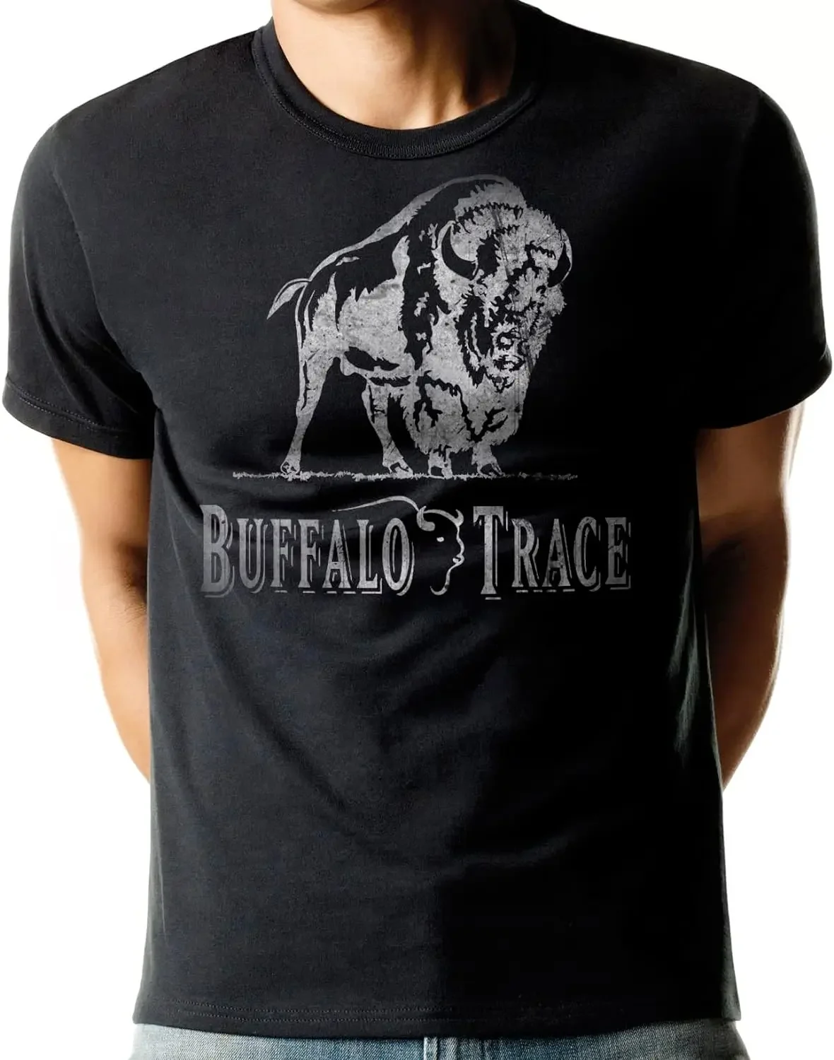 Buffalo Trace Whiskey Vintage Bourbon Whisky Drinking T-Shirt