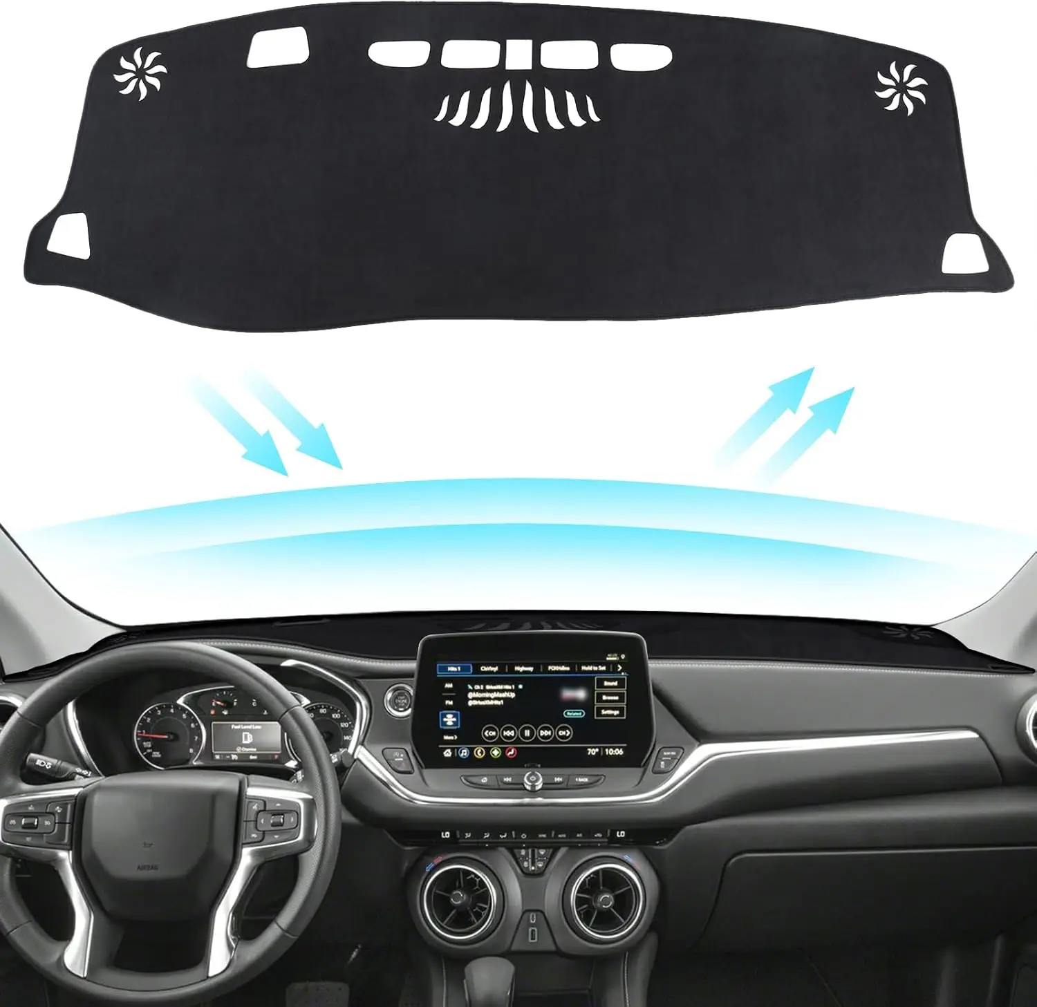 black-dashboard-cover-mat-carpet-for-chevy-blazer-rs-2019-2025-not-for-blazer-ev-dash-cover-flannel-material-dash-mat-sunshade