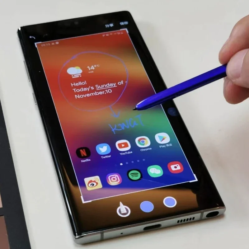 Für Samsung Galaxy Note 20 / Note 20 Ultra Note10/Note10 Plus Stylus Pen Touch S Pen ohne Bluetooth + Spitzen/Nibs – Detail 5