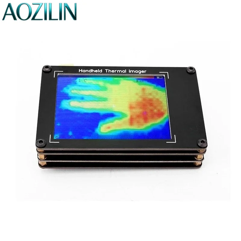 AOZILIN MLX90640 Infrared Thermal Imager DIY Kit, Temperature Detection Sensor Module for Electronic Maintenance Equipment