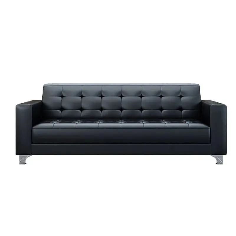 Office sofa simple modern coffee table combination set