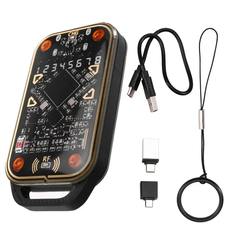 

B49C Chameleon V3.0 Обновленный эмулятор RFID-чипов 125 кГц/13,56 МГц, считыватель ID/IC смарт-карт, копировщик меток, функция чтения и записи