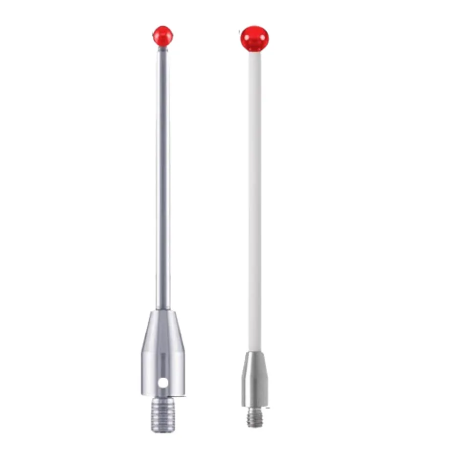 إبرة قياس ثلاثية الإحداثيات M2M3M4M5 إبرة قياس ماكينة CNC برأس كرة روبي ثلاثية الأبعاد #4