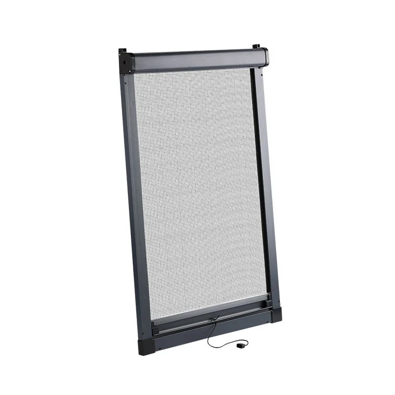 2025 Harga Pabrik Jendela Flyscreen Roller Layar Gulung Kelambu Fiberglass yang Dapat Ditarik