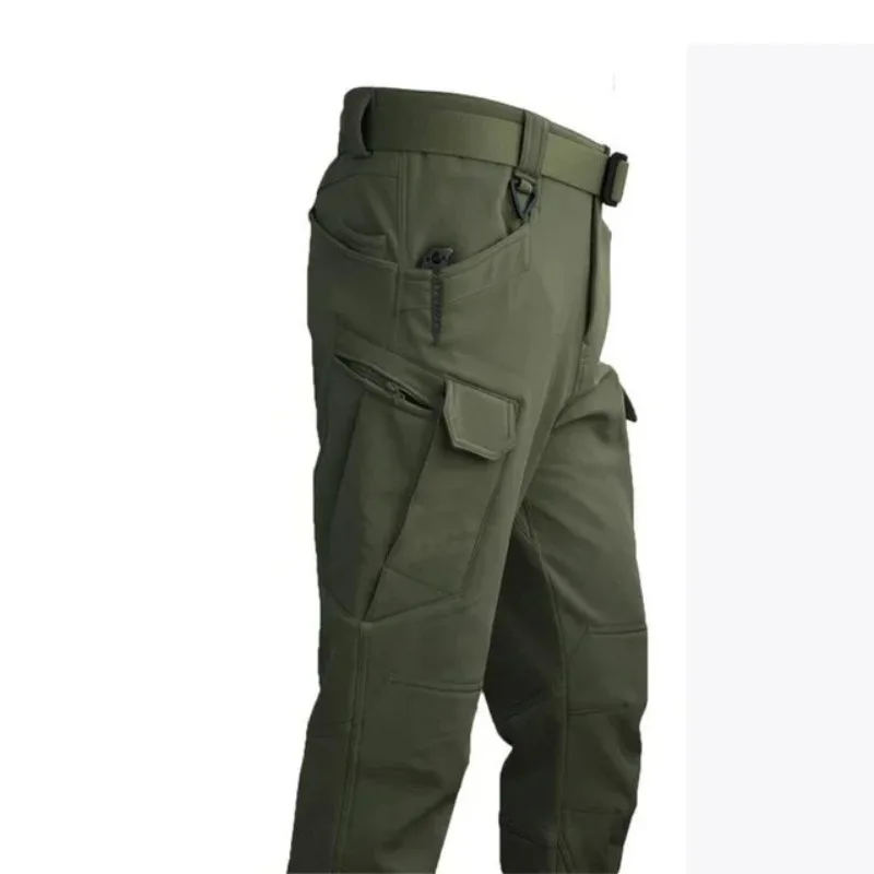 Spring Autumn Men's Tactical Cargo Pants Camouflage Multi-pocket Wear-resistant Military Combat Trousers for Airsoft