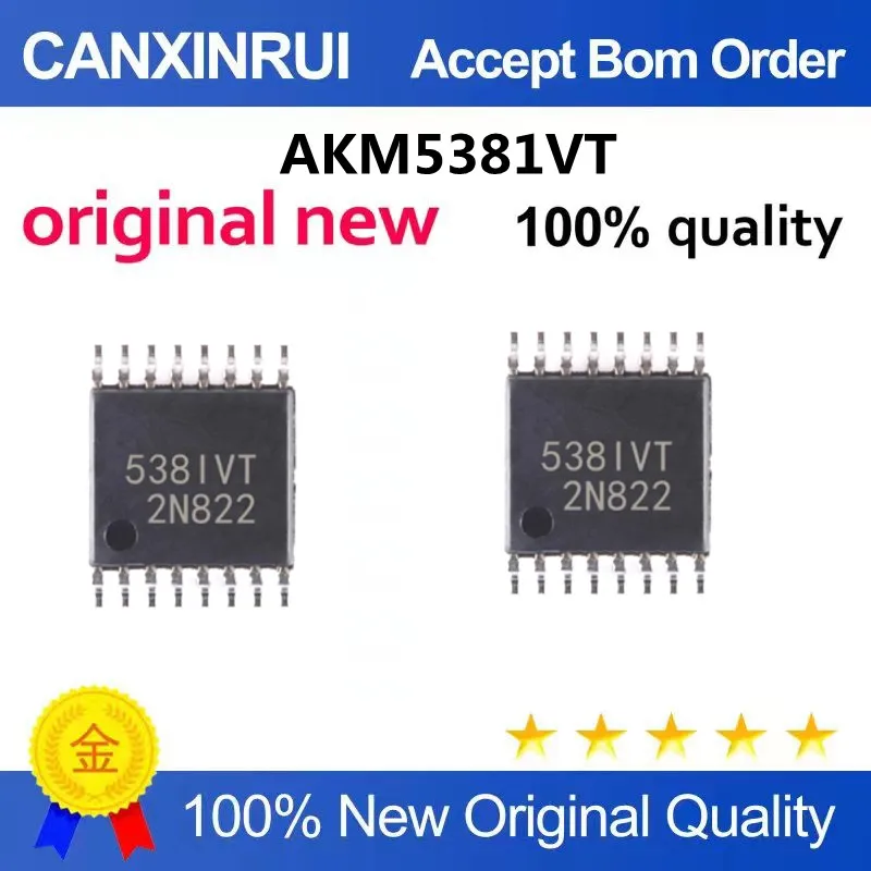 

AKM5381VT TSSOP16 package, imported chip audio IC chip, high quality and high price, welcome to consult