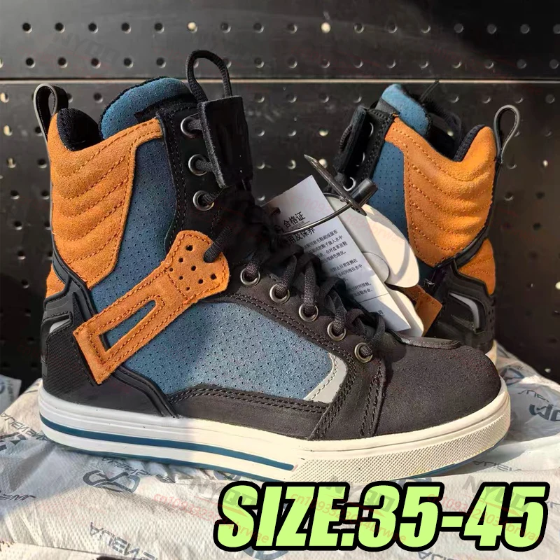 

Motorcycle Cycling Shoes Waterproof Leather Casual Non-slip Protection Boots for Men Women Motorcycle Accessories