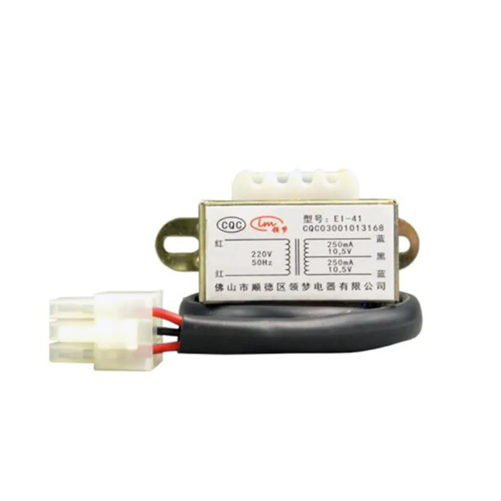 Transformador de calentador de agua a Gas, 5 enchufes, 24V, EI-41 Dual de 10,5 V para Vanward JSQ16-8B, 220 a 24V, piezas de reparación de GLP, 1 ud.