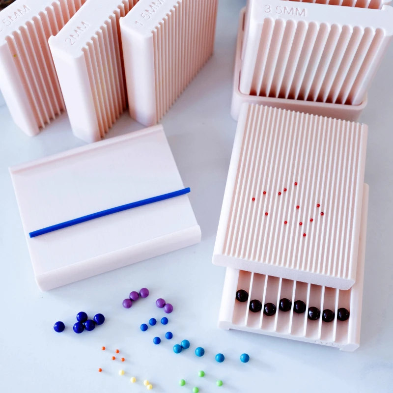Soft Ceramic Diameter 1-5mm Rubbing Strip/soft Ball Mould Available on Both Sides DIY Earrings Mini Clay Ball Rapid Molding Tool