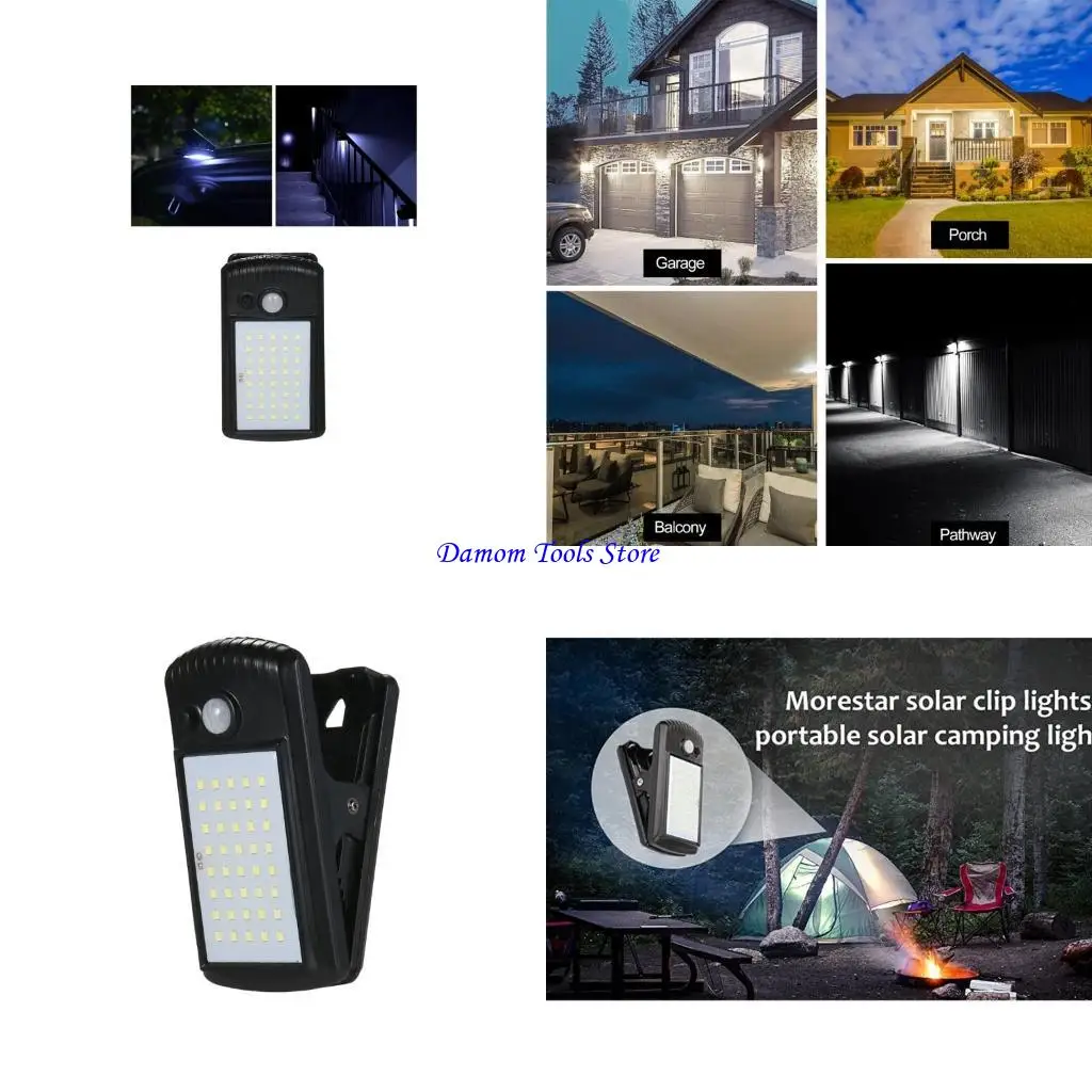 

57BE Solar Lights Waterproof Wireless Security Light Motion Lights for Garden
