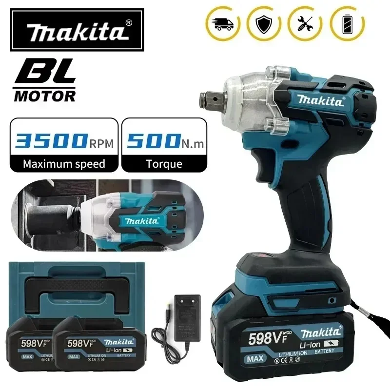llave-de-impacto-inalambrica-makita-dtw285-electrica-de-alto-torque-recargable-compatible-con-bateria-de-18v
