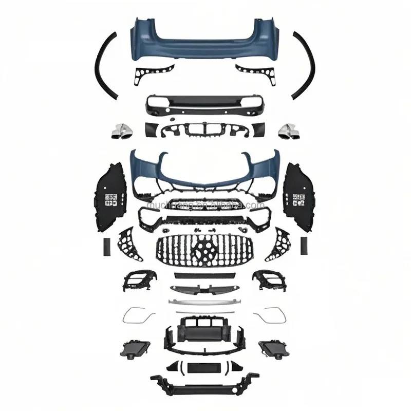 

Manufactory Mercedes Upgrade Body Kit For GLS X167 (2020-2023) 63 Front Bumper Rear Bumper Grille-New Condition