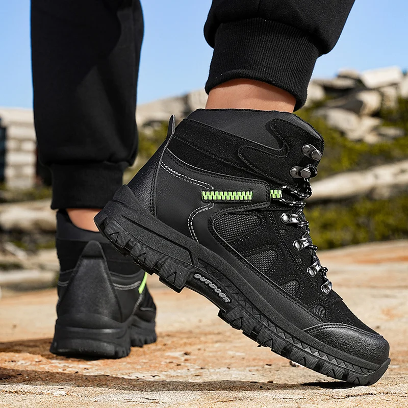 men's-hiking-outdoor-casual-high-top-sports-mountaineering-shoes