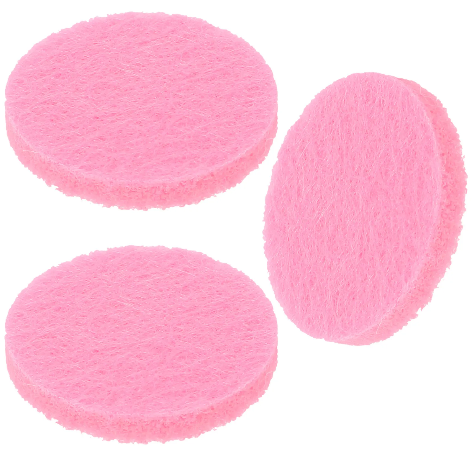 

100Pcs Aromatherapy Diffuser Pads Essential Oil Cotton Round Replacement Refill Pads for Necklace Locket Aromatherapy