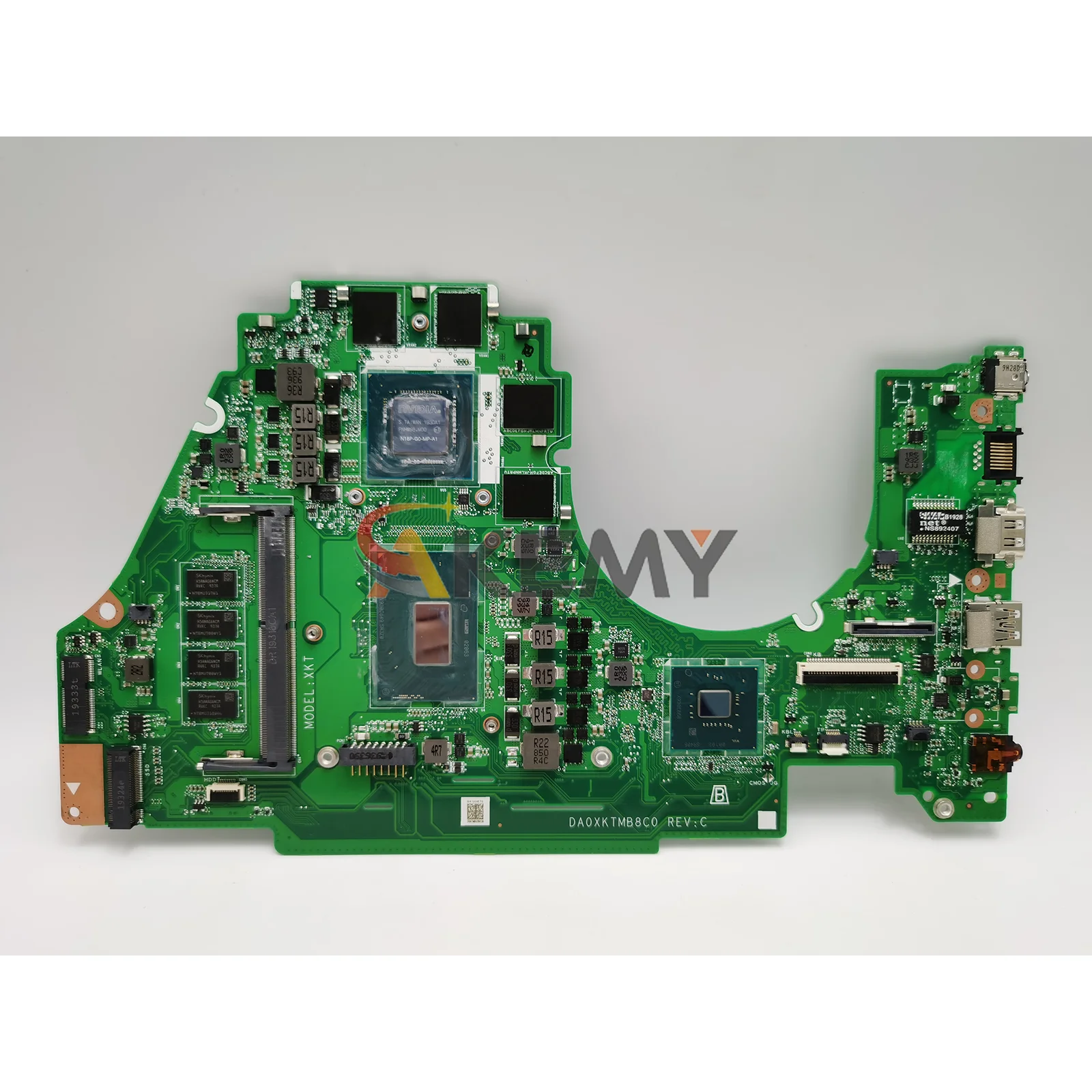X571GT Laptop Motherboard For ASUS VivoBook K571G F571G R571G X571GD A571G VX60G X571GT FX571G YX571G X571G Mainboard With CPU