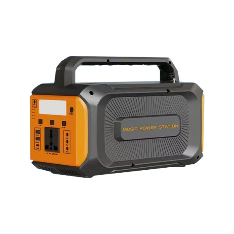 Portable 200W High-Power Mobile Power Supply for Home Use Emergency Direct Battery Storage with Jump Starter Flashlight Features