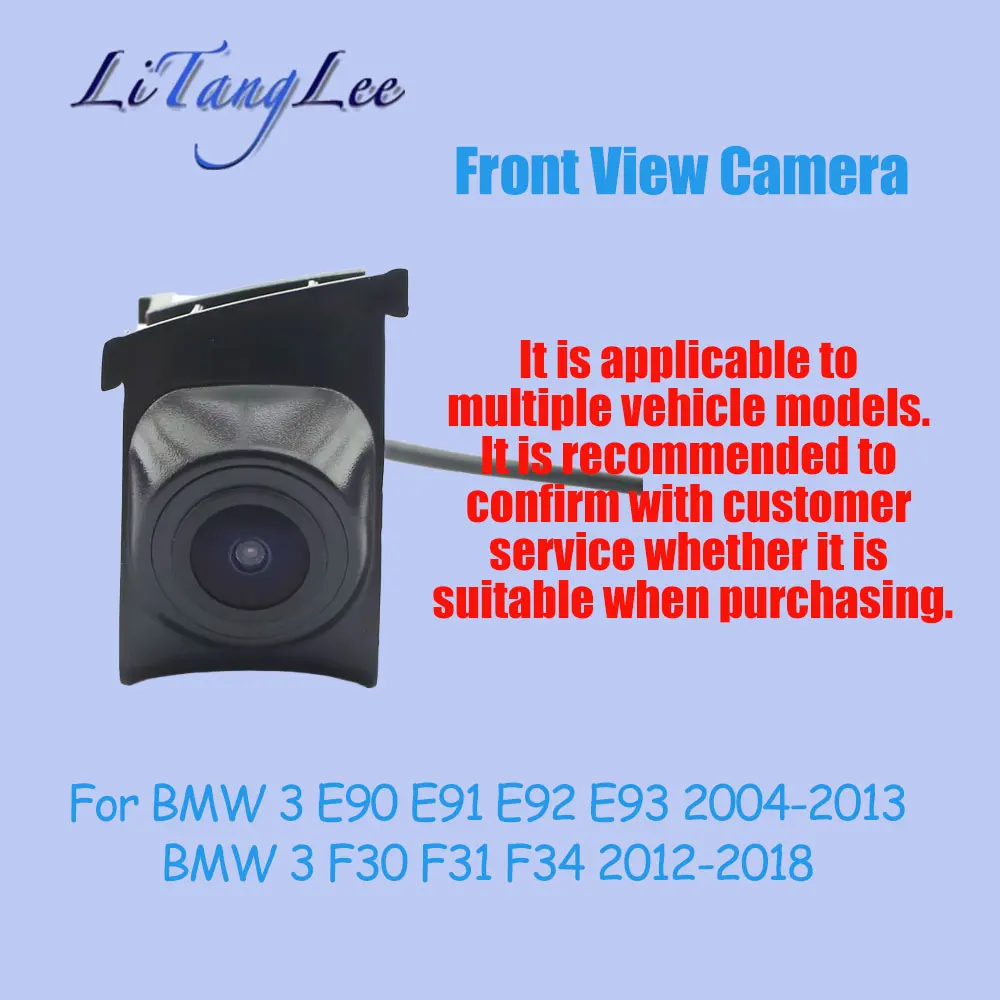 

Для BMW 3 E90 E91 E92 E93 F30 F31 F34 Автомобильный логотип Камера переднего вида ночного видения HD Водонепроницаемая широкоугольная зона слепых зон Парковка