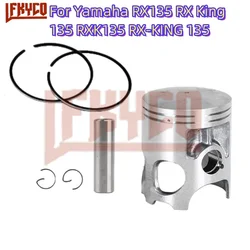 Engine Parts 58mm Bore for Yamaha RX135 RX King 135 RXK135 RX-KING 135 3KA-E1311-31 Piston Pin Rings Kit Motorcycle Accesories