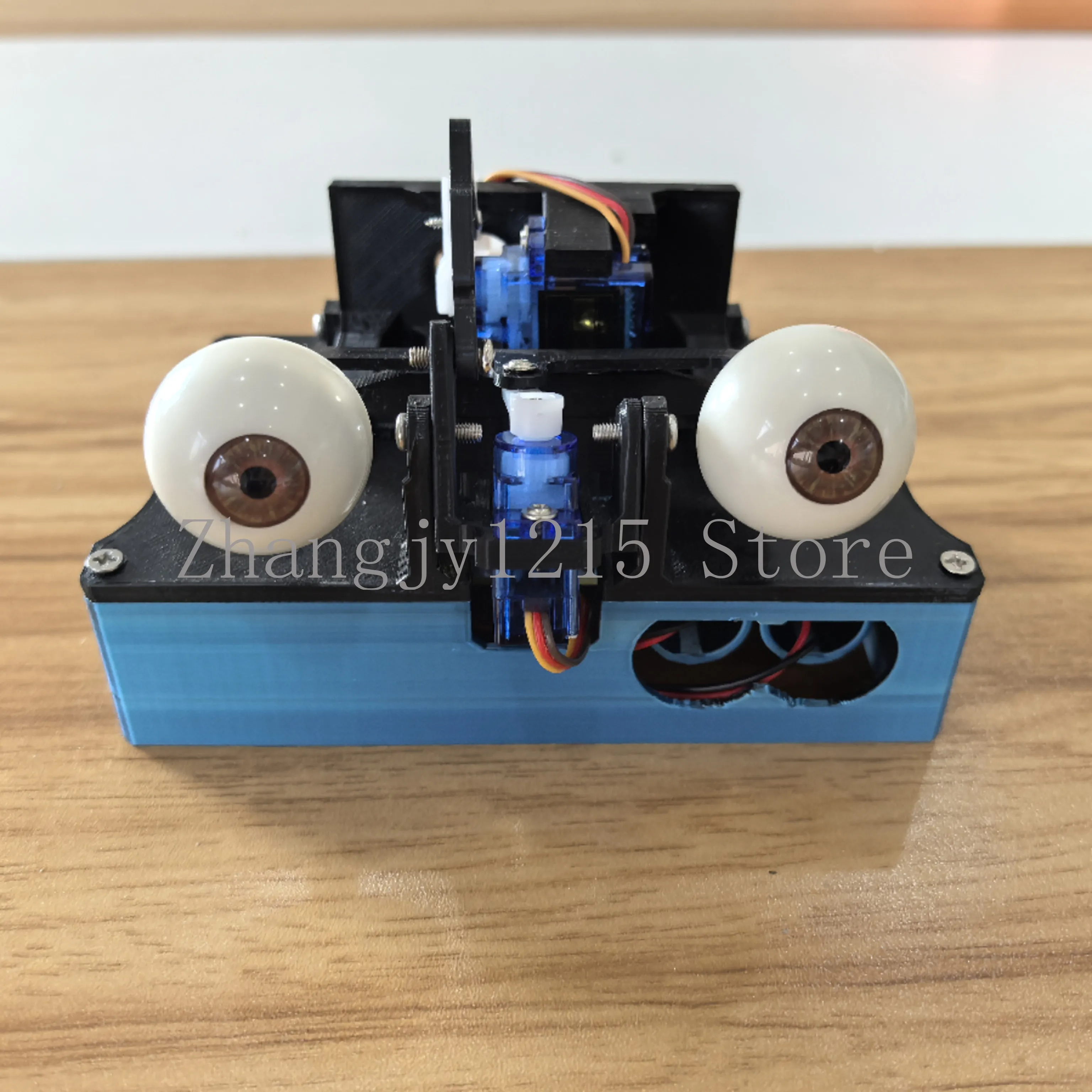 Bionic eyeball, visual face tracking interaction device, student DIY artificial intelligence science and technology innovation