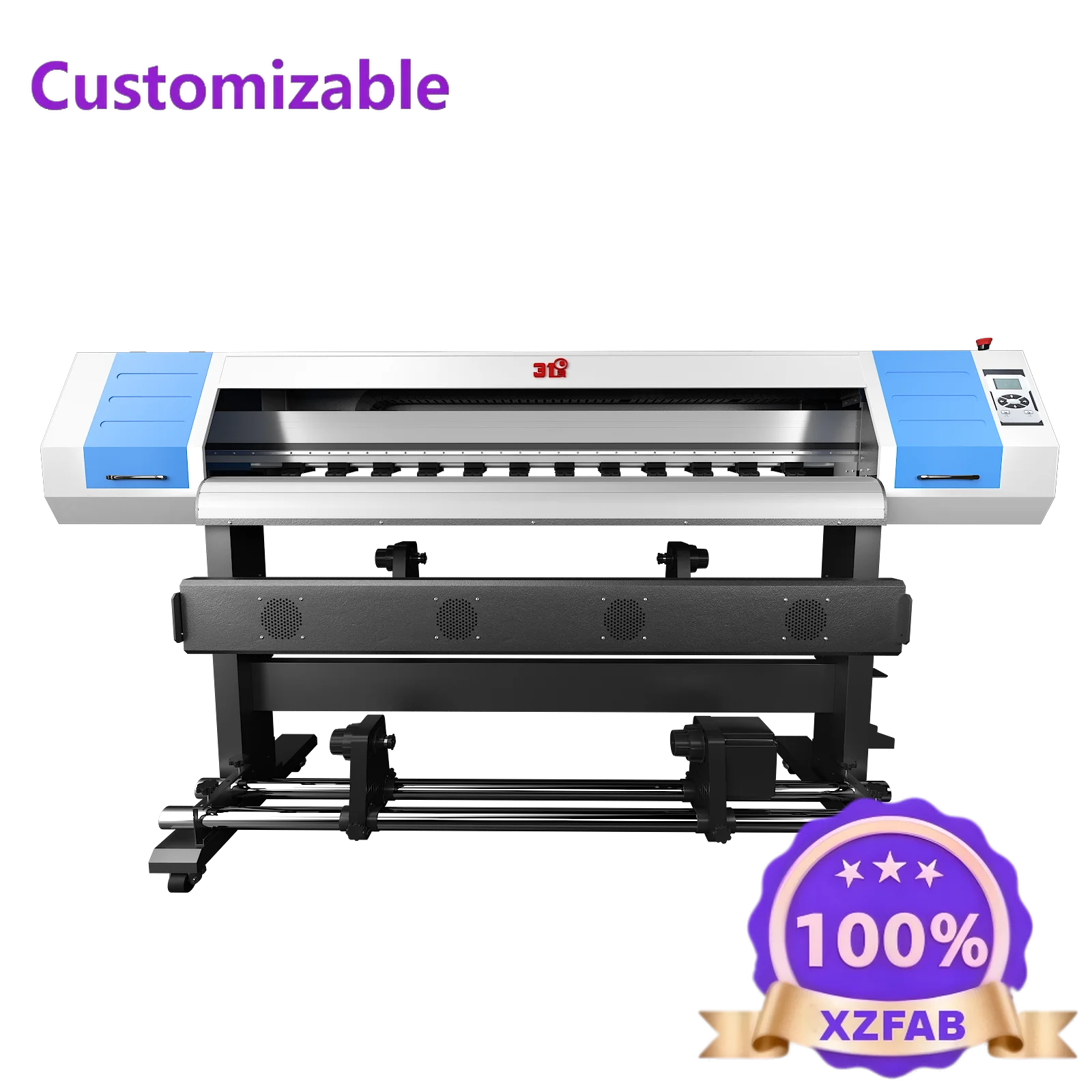 Factory Direct 2026 31-Degree large universal inkjet photo machine 3.2 meters wide format all-in-one machine digital
